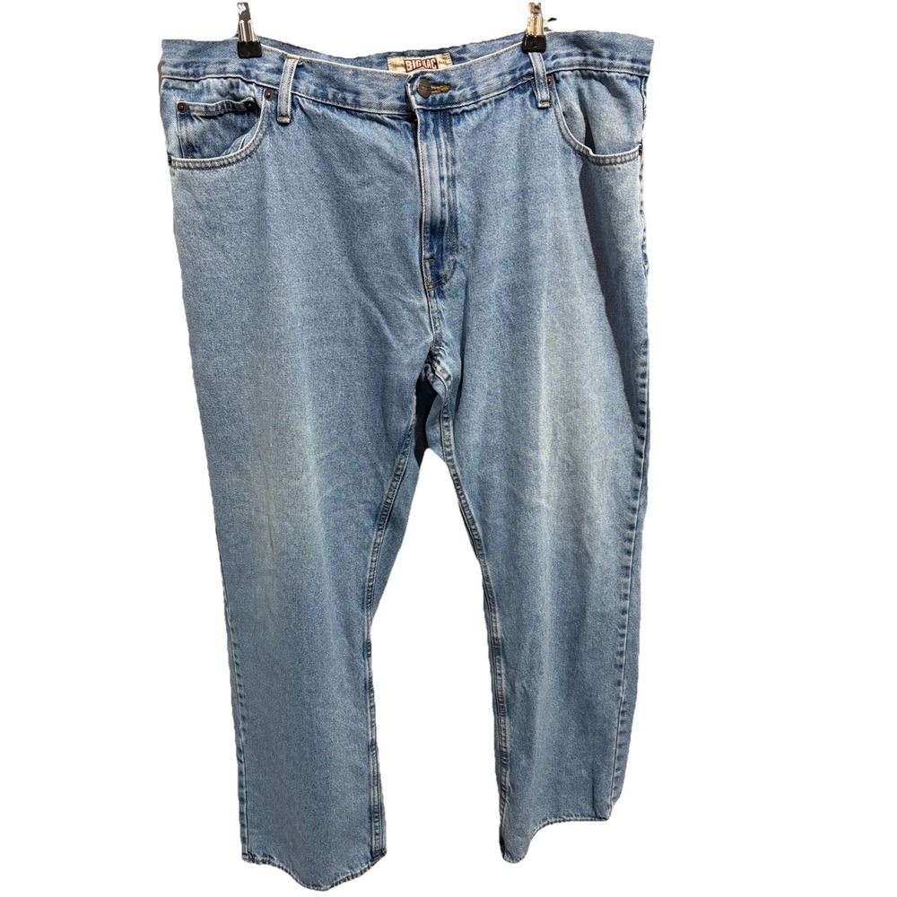 Big Mac Workwear Men's Vintage Denim Jeans Size 40x32 - 100% Cotton - Light Wash